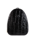 Croc-Effect Embossed Backpack, front view